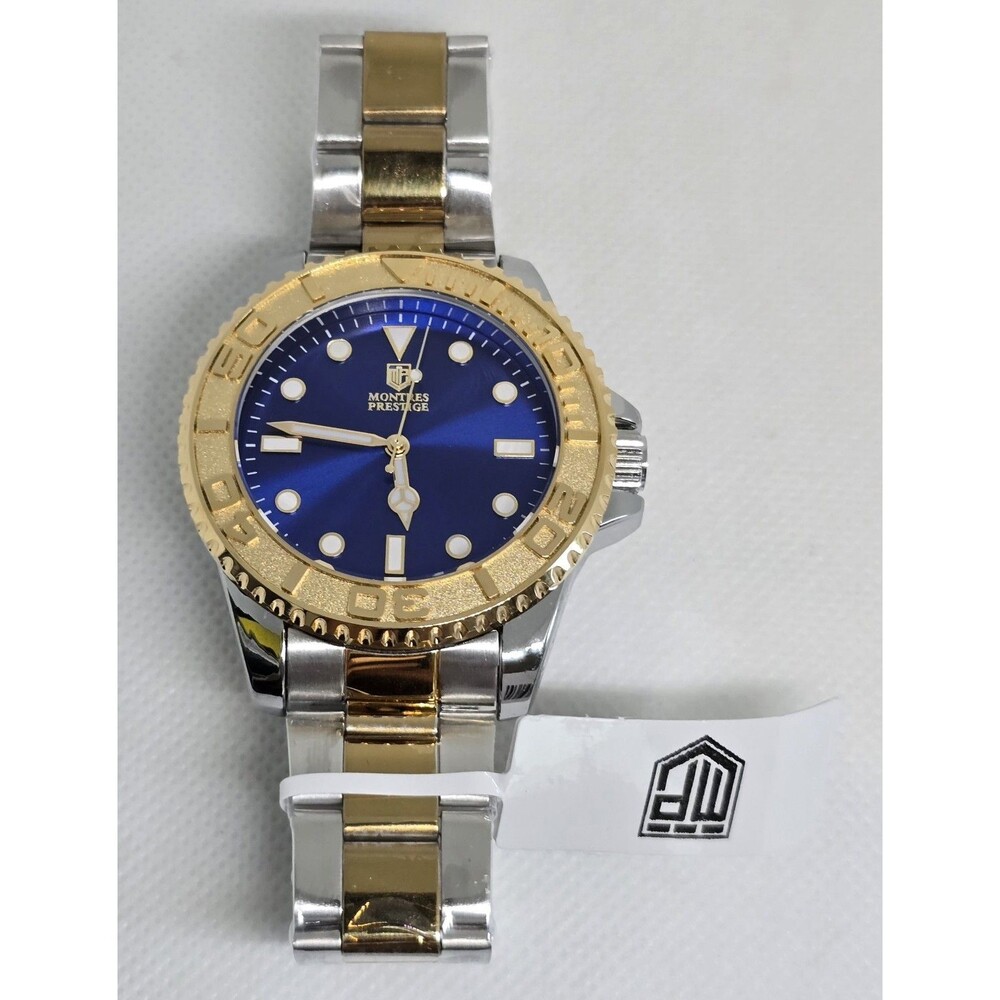 Montres Prestige X Invicta Men's Watch 43mmTwo Tone Gold Steel MPW-0265 - Picture 5 of 7